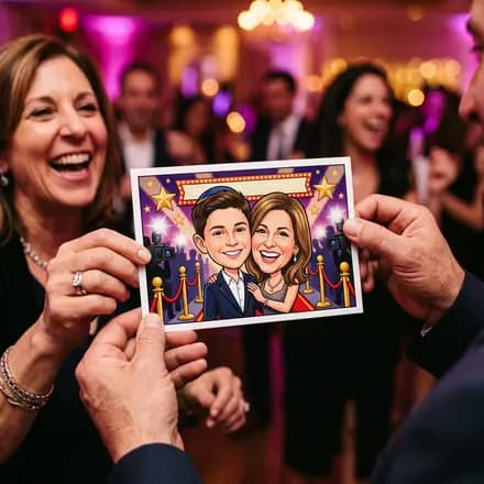 AI photo booth: a photo with a star — StarPixs at a Mediapixs event, photo 1