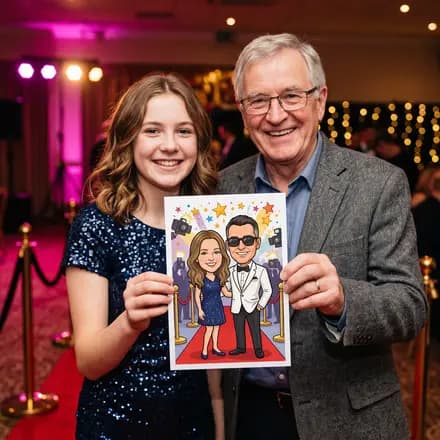 AI photo booth: a photo with a star — StarPixs at a Mediapixs event, photo 2